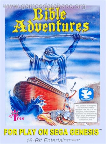 Cover Bible Adventures for Genesis - Mega Drive